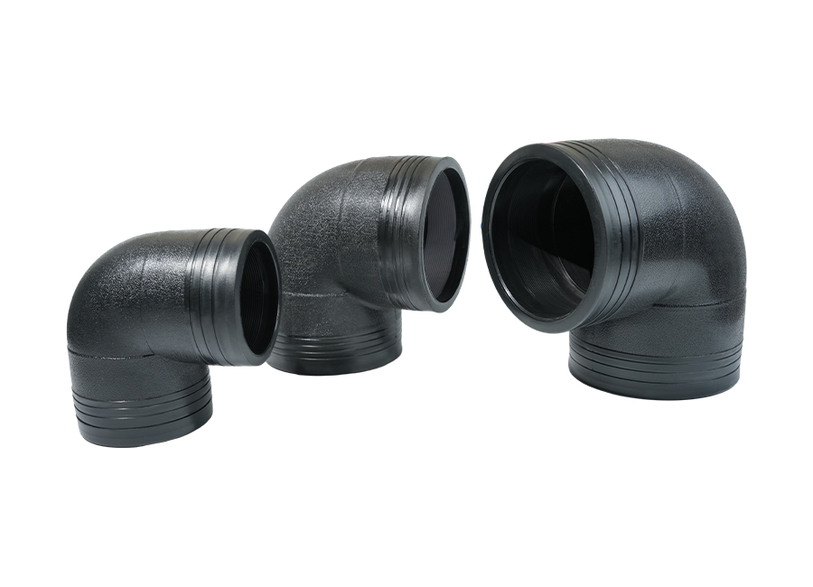 HDPE Elektrofüzyon 90 Derece Dirsek HDPE Elektrofüzyon 90 Derece Dirsek